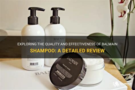 balmain shampoo review.